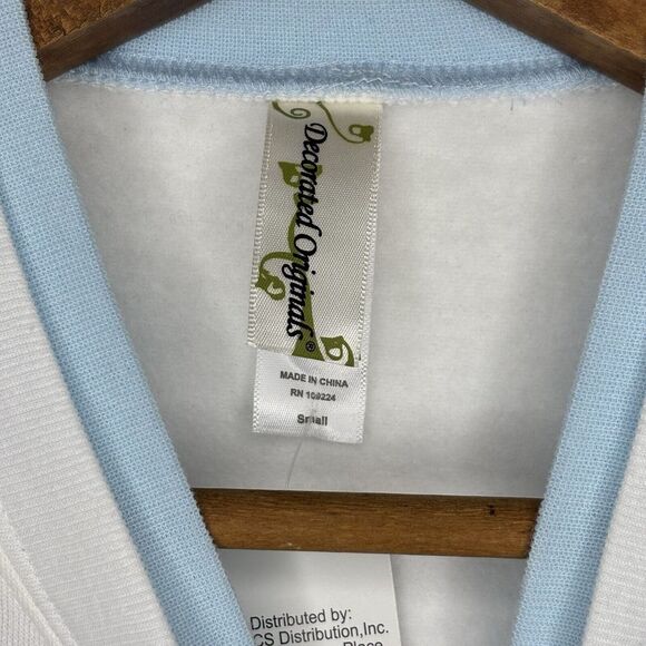 Decorated Originals Womens Long Sleeve Crewneck Snowman Christmas Sweatshirt S - Picture 4 of 6